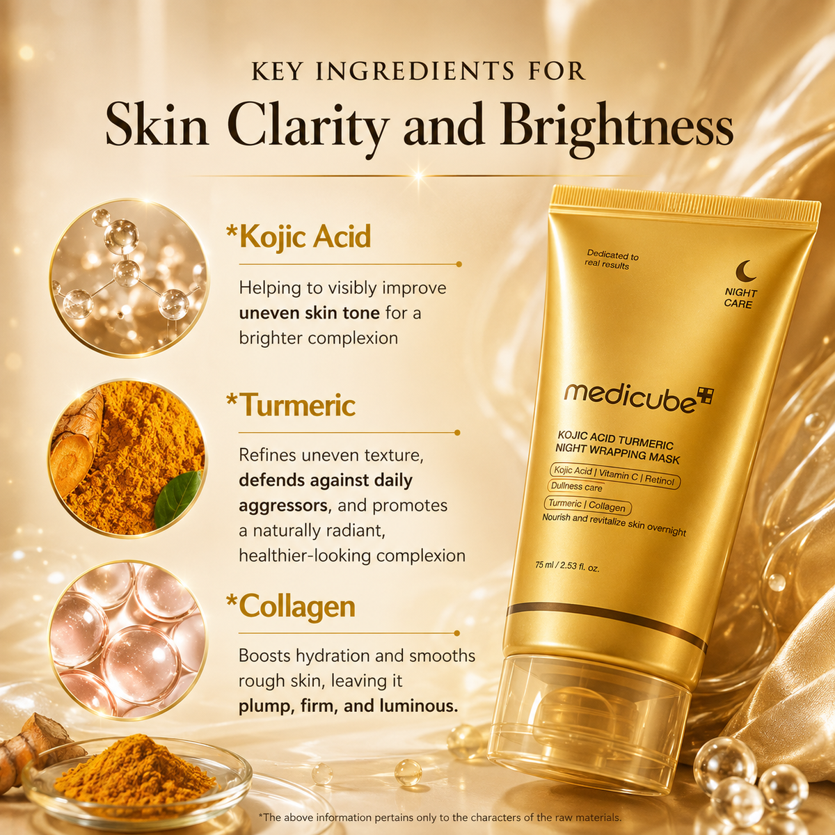Medicube Turmeric Overnight Wrapping Mask 💛