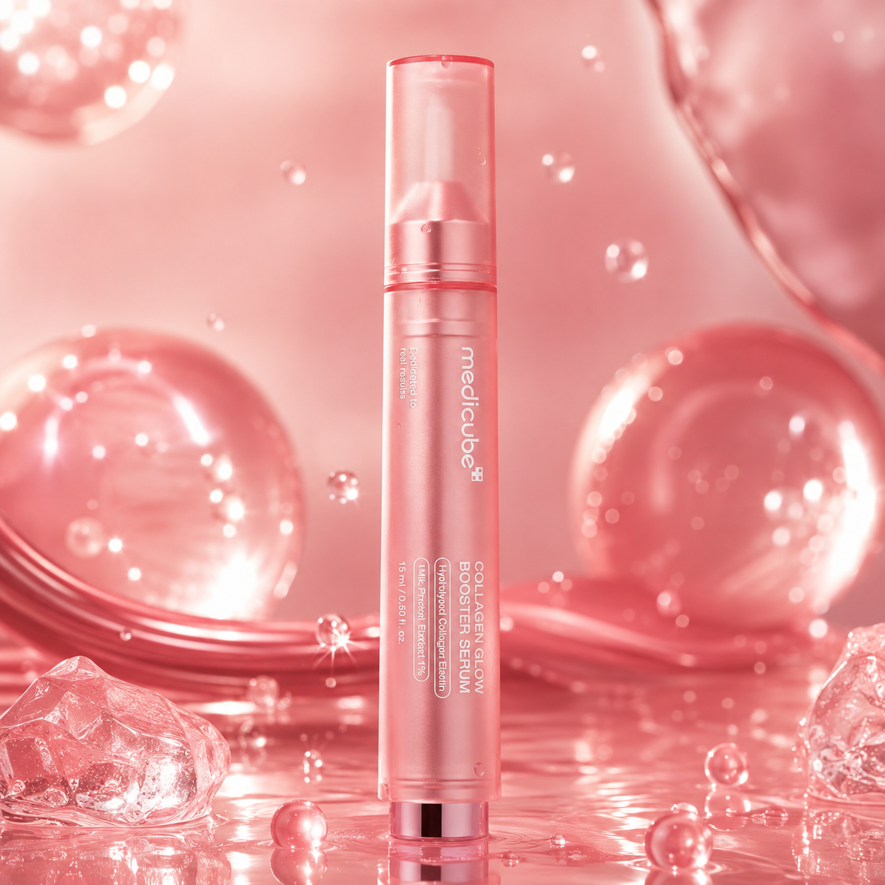 Medicube Collagen Glow Booster Milk Serum – Glass Skin Glow 💗