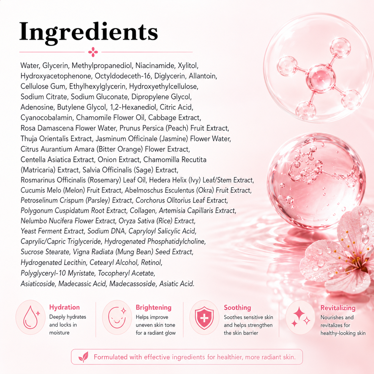 Medicube PDRN Pink Collagen Toner Pads – 70 PCS 💗