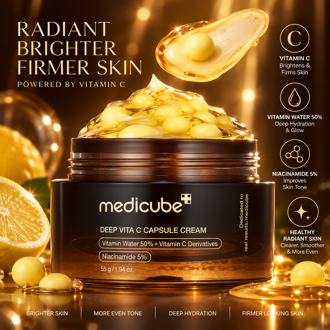 Medicube Capsule Cream Collection – Radiance, Hydration & Skin Renewal 💗